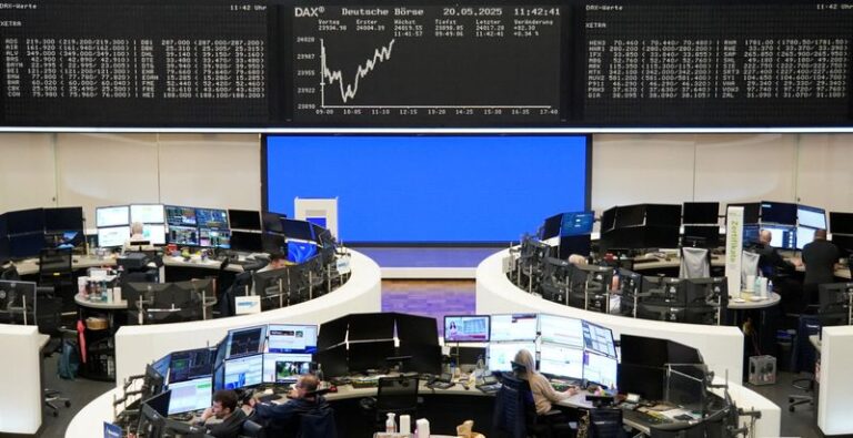 European shares softer as EU mulls US countermeasures; Big Tech in focus