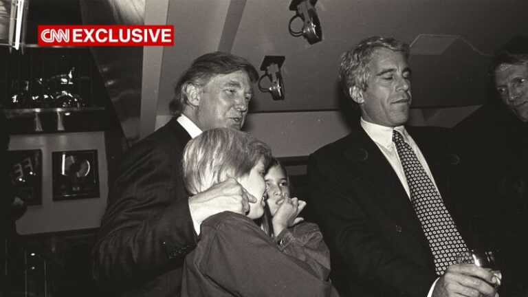 Newly uncovered photos show Jeffrey Epstein attended Trump’s wedding in 1993