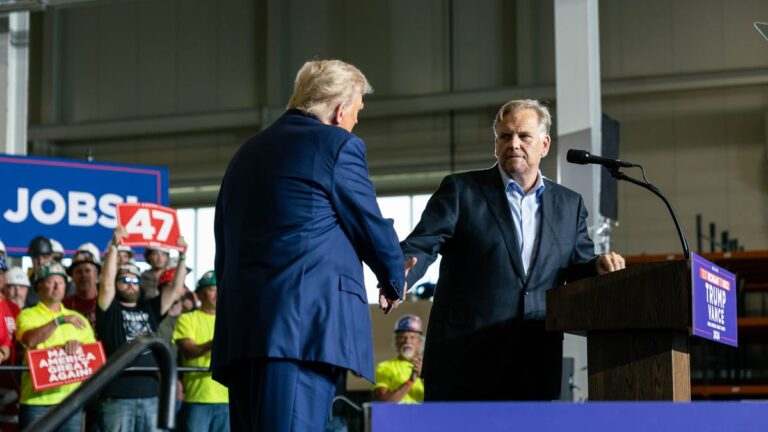 President Trump endorses Mike Rogers in Michigan U.S. Senate race