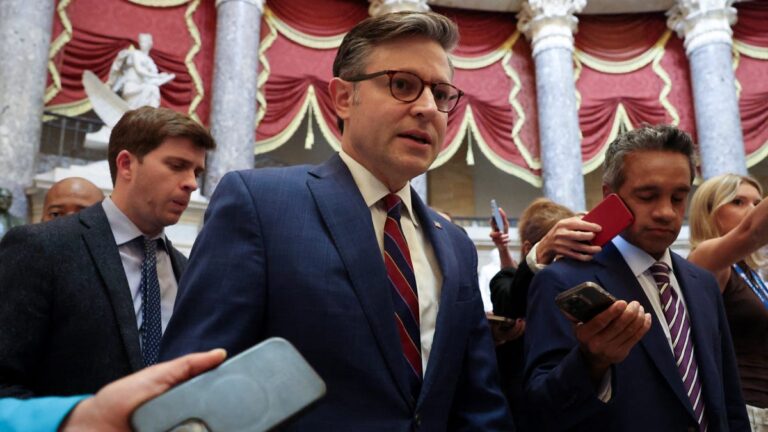 Speaker Johnson shuts down House early amid Epstein debates