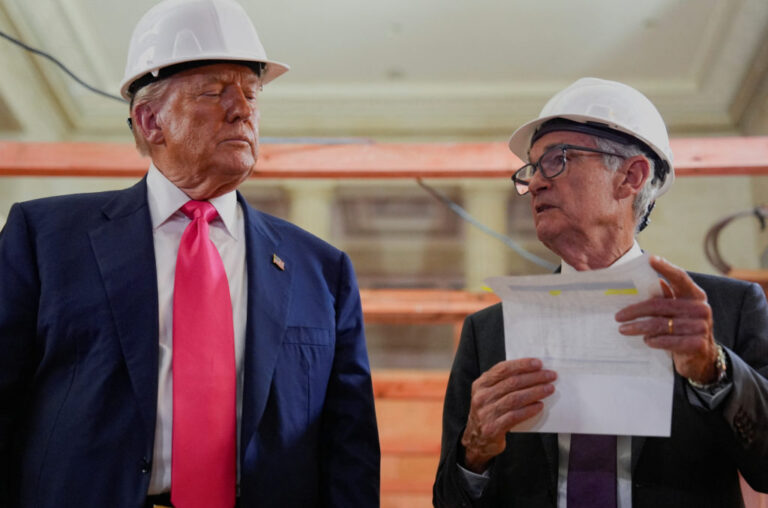 WATCH: Trump and Powell argue over total costs of Federal Reserve building renovations