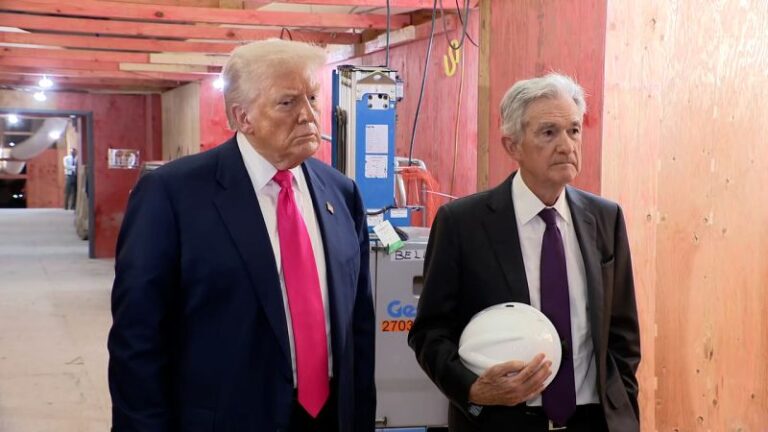 Watch: ‘It’s not new’: Jerome Powell corrects Trump over building plan